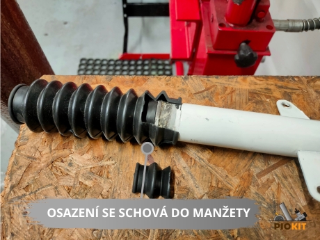 Úprava a tuning předních tlumičů Jawa 50