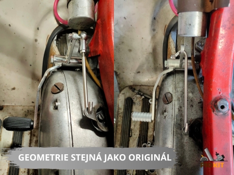 Řazení jawa 50 pionýr mustang Vylepšení