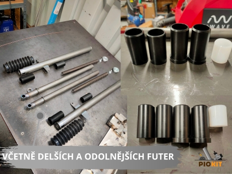 Chrommolybdenová TUNING přední vidle jawa 50 