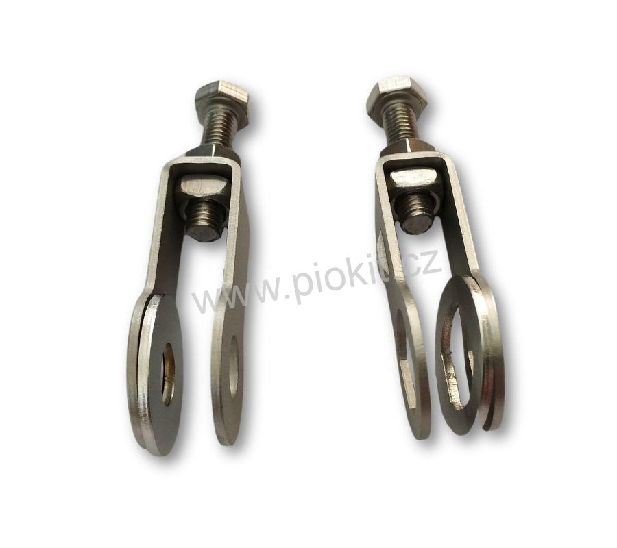 Napínák řetězu - 2mm nerez (tuning) | Jawa 50