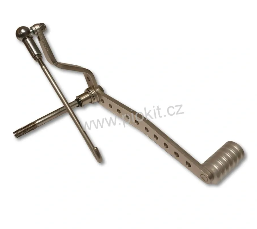 Řadící páka NEREZ - TUNING (cross) | Jawa 550-555